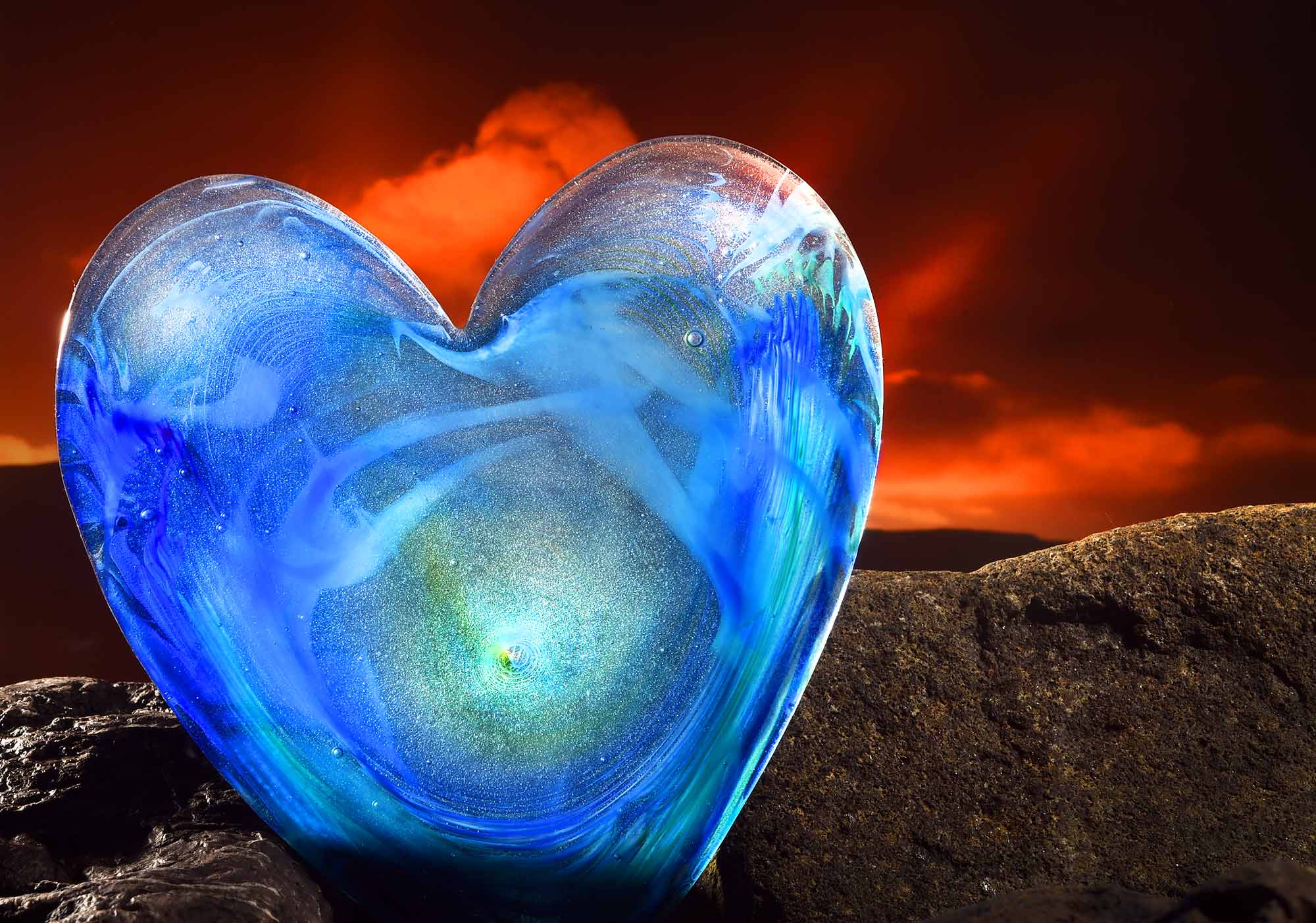 Stunning Glass products produced on the Isle of Skye perfect for displaying in homes and offices